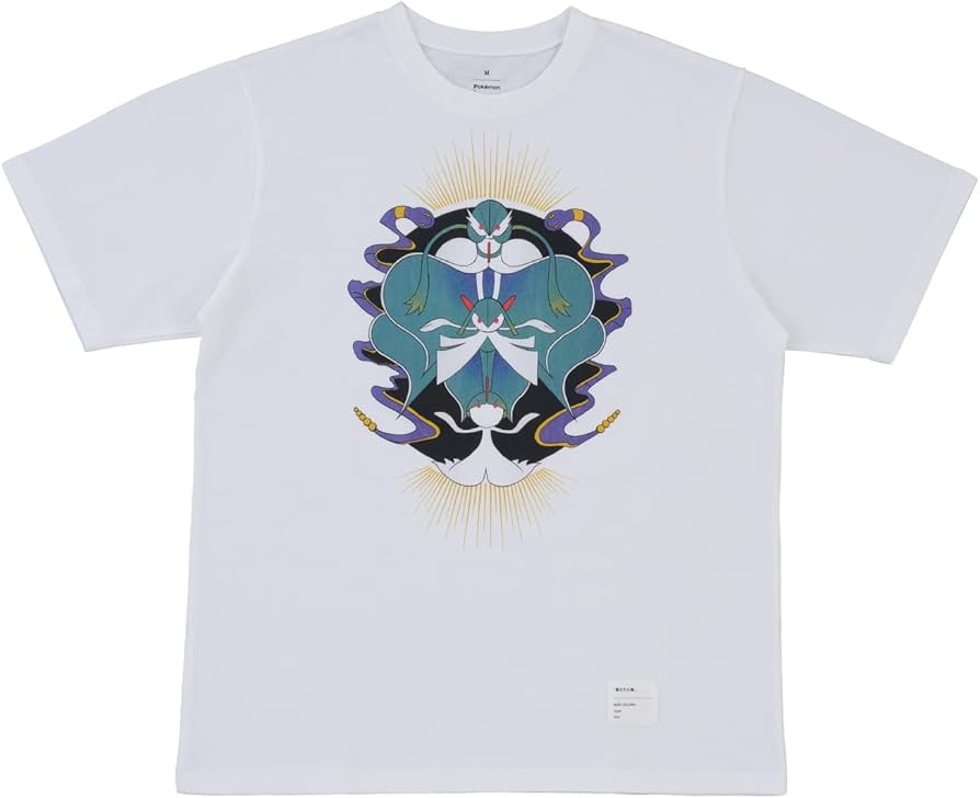 ポケモンセンターオリジナル Tシャツ Pokémon「 」騎士の大輪 M